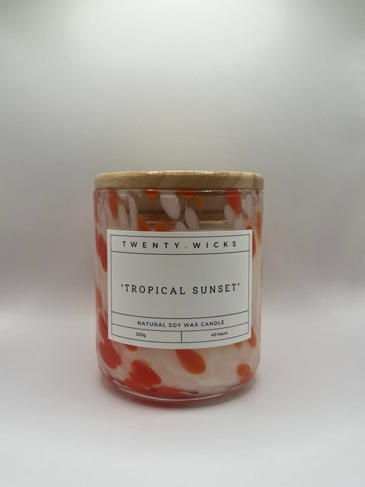 Tropical Sunset - Luxury Soy Candle