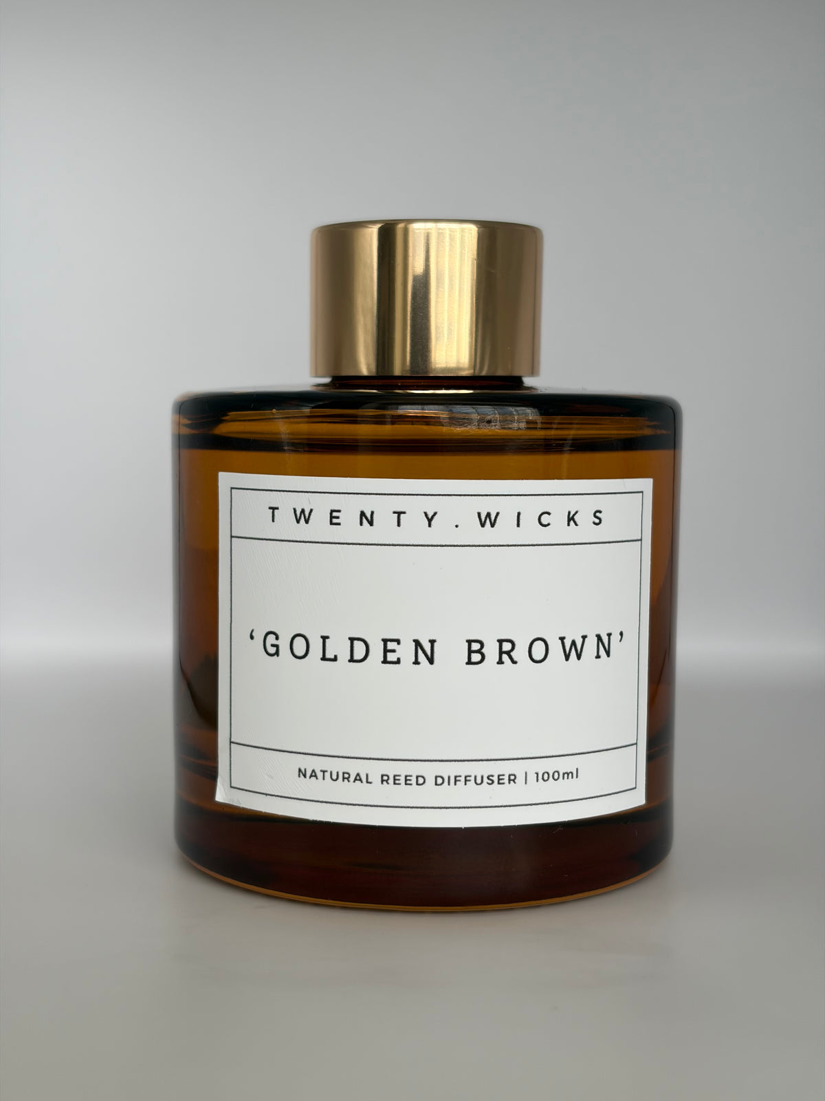 Golden Brown - Natural Reed Diffuser