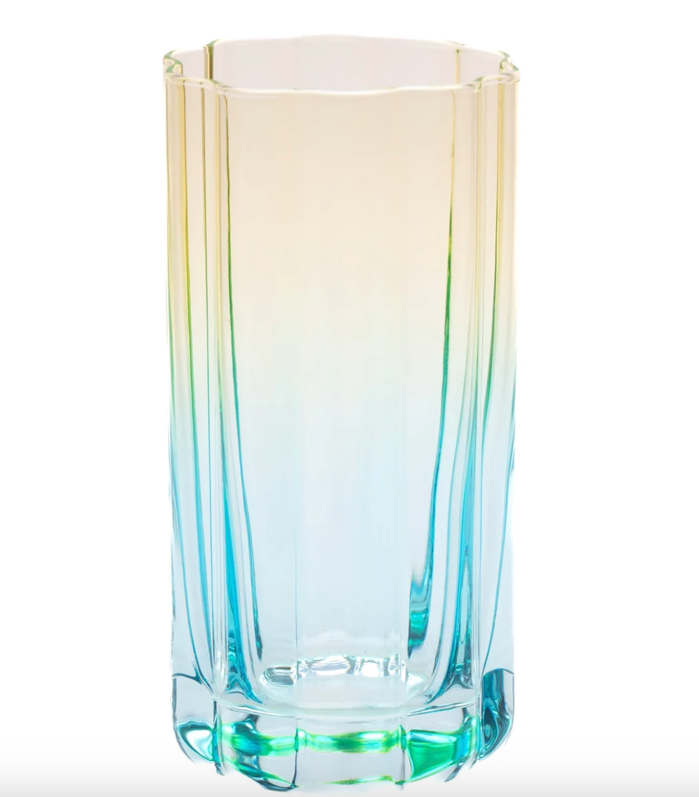 Lagoon Daisy Glass